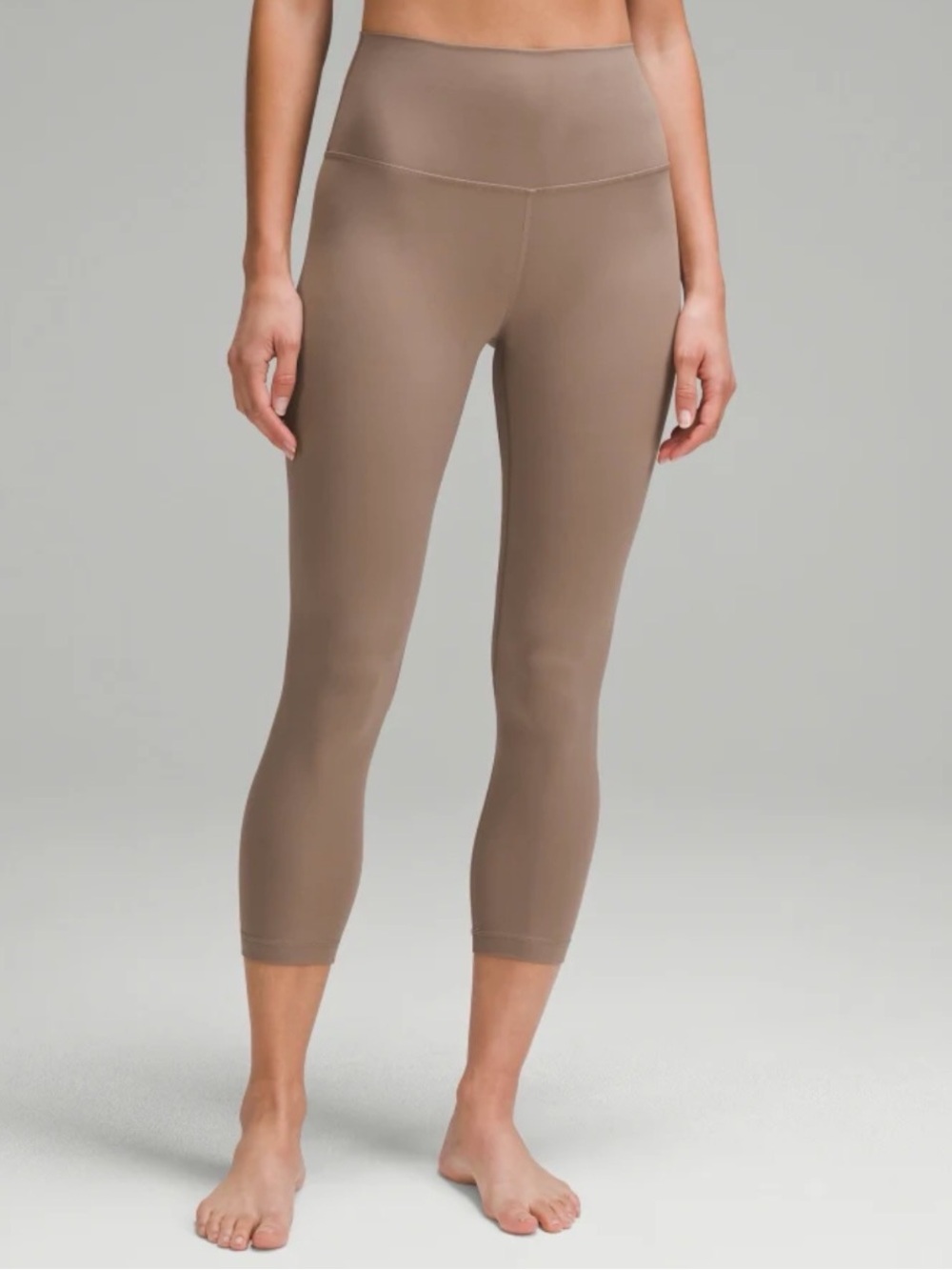 Lululemon Align High-Rise 7/8 Leggings in Taupe